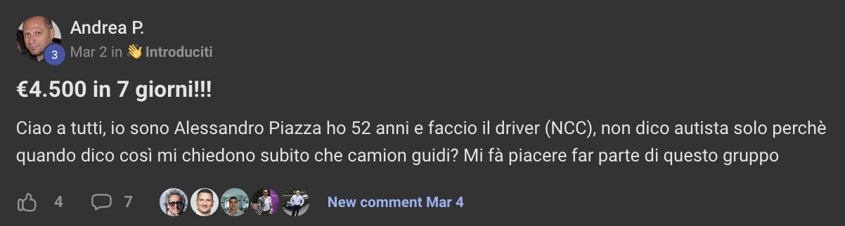 Risultato cliente Marketing Insieme